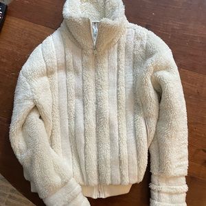 Beautiful Stylish Sherpa style Athleta Jacket